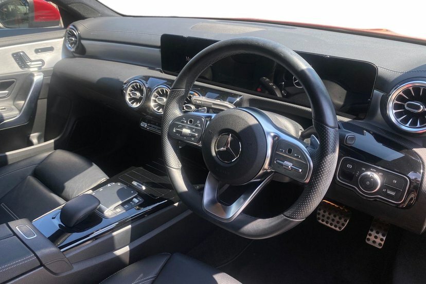 Mercedes-Benz CLA Class Cla250 Amg Line Premium Plus Red #5