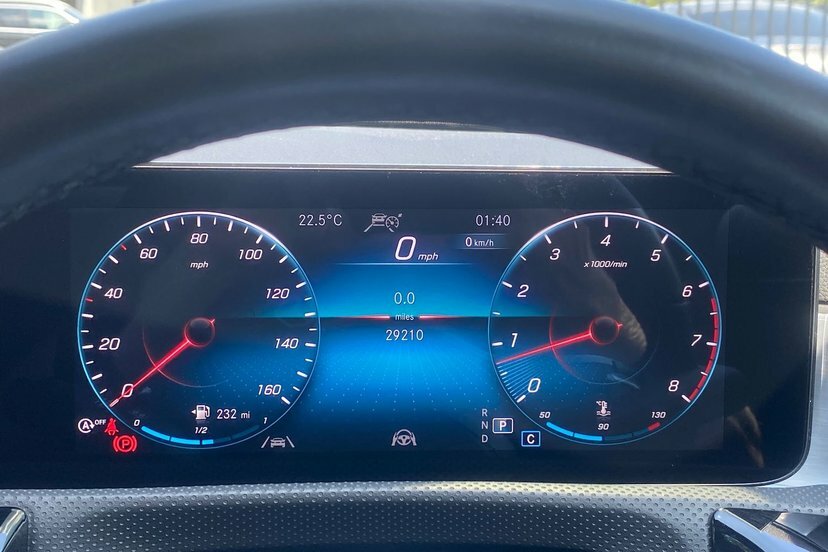 Mercedes-Benz CLA Class Cla250 Amg Line Premium Plus Red #6
