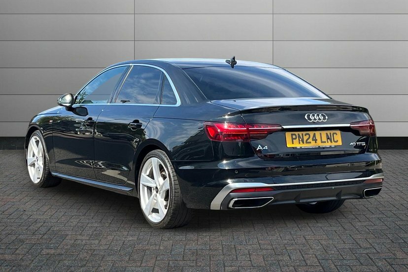 Audi A4 2.0 Tfsi 40 S Line Saloon S Tronic 204 Black #3