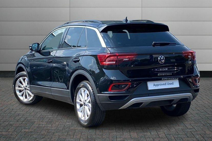 Volkswagen T-Roc 1.5 Tsi Match Suv Dsg 150 Ps Black #3