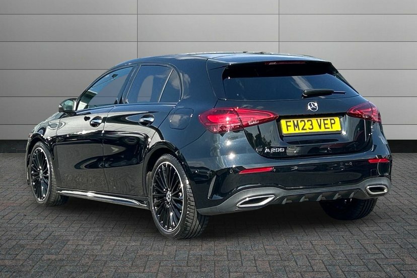 Mercedes-Benz A Class 1.3 A200h Mhev Exclusive Launch Edition Hatchback FM23VEP Black #2