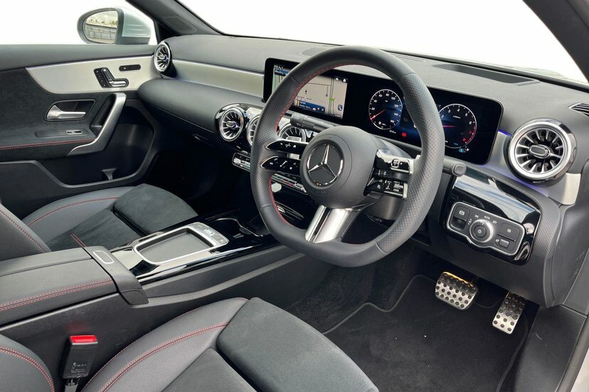 Mercedes-Benz A Class A180h Mhev Amg Line Premium Plus Saloon KF73CUO Silver #5