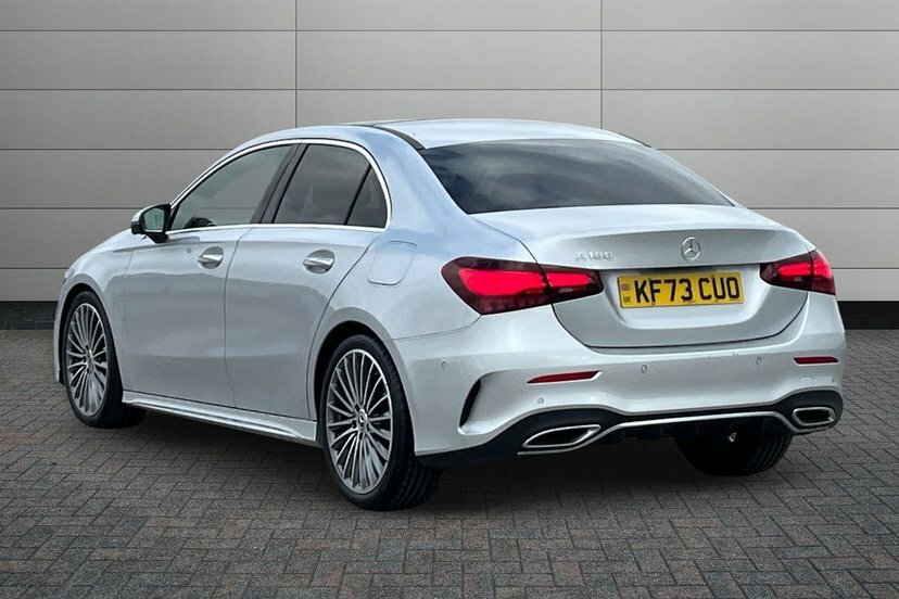 Mercedes-Benz A Class A180h Mhev Amg Line Premium Plus Saloon KF73CUO Silver #2