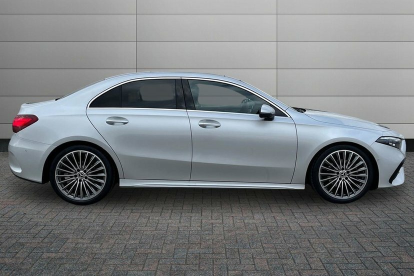 Mercedes-Benz A Class A180h Mhev Amg Line Premium Plus Saloon KF73CUO Silver #3