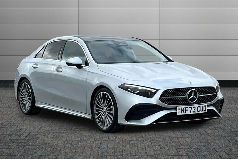 Mercedes-Benz A Class 1.3 A180h Mhev Amg Line Premium Plus Saloon Silver
