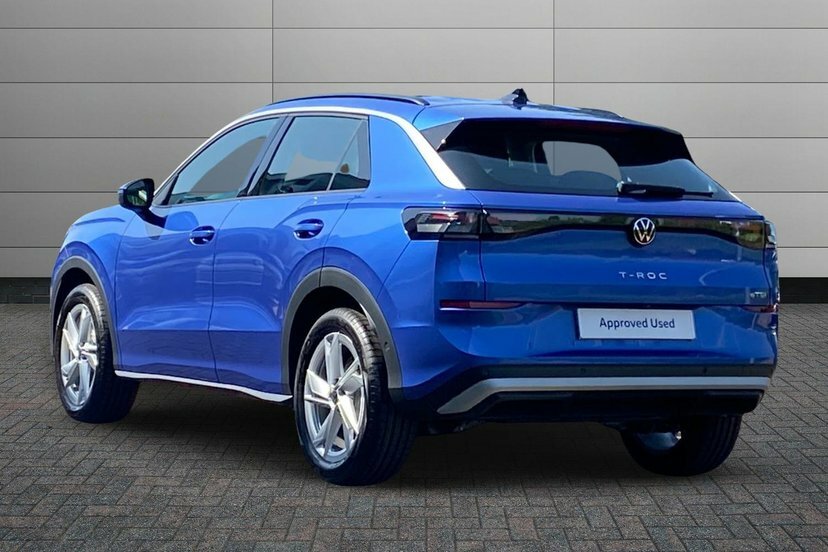 Volkswagen T-Roc 1.5 Etsi Mhev Life Suv Hybrid Dsg 116 Blue #5