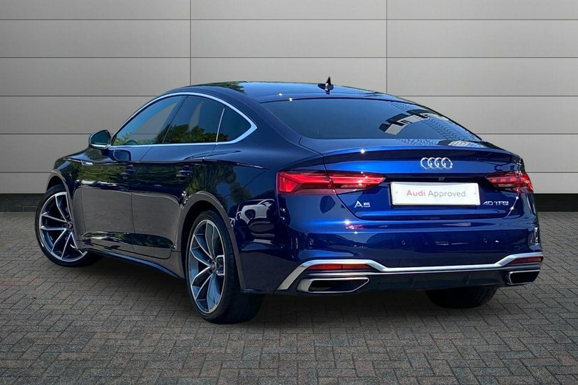 Audi A5 2.0 Tfsi 40 S Line Sportback S Tronic Blue #3