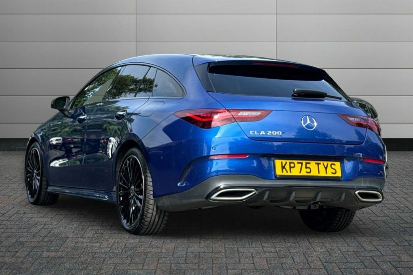 Mercedes-Benz CLA Class 1.3 Cla200h Mhev Amg Line Premium Plus Shooting Blue #2