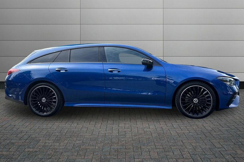 Mercedes-Benz CLA Class 1.3 Cla200h Mhev Amg Line Premium Plus Shooting Blue #3