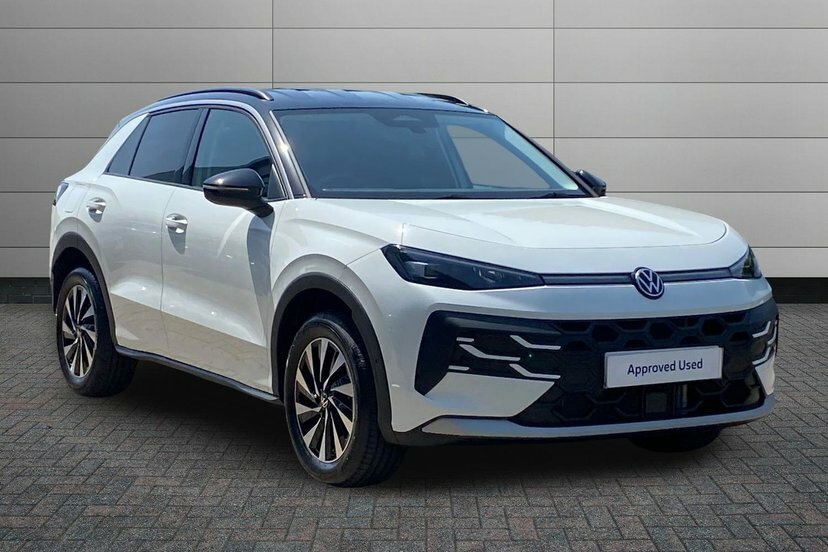 Volkswagen T-Roc 1.5 Etsi Mhev Life Suv Hybrid Dsg 150 White