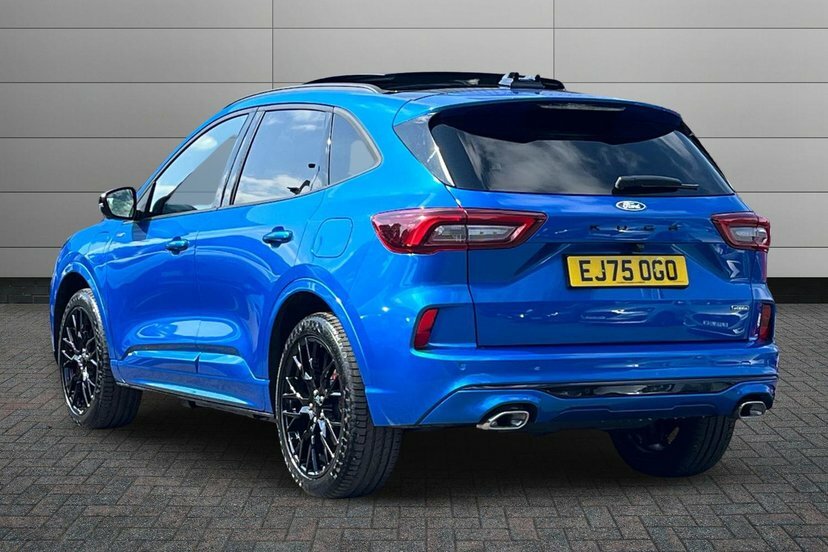 Ford Kuga 2.5 Duratec 14.4Kwh St-line X Black Package Suv Blue #3
