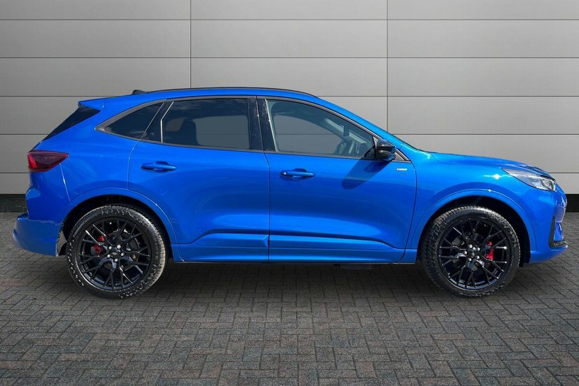 Ford Kuga 2.5 Duratec 14.4Kwh St-line X Black Package Suv Blue #4