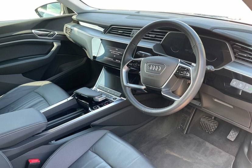 Audi Q8 e tron 50 Sport Suv Quattro 95Kwh 11Kw NL23PCY Blue #6