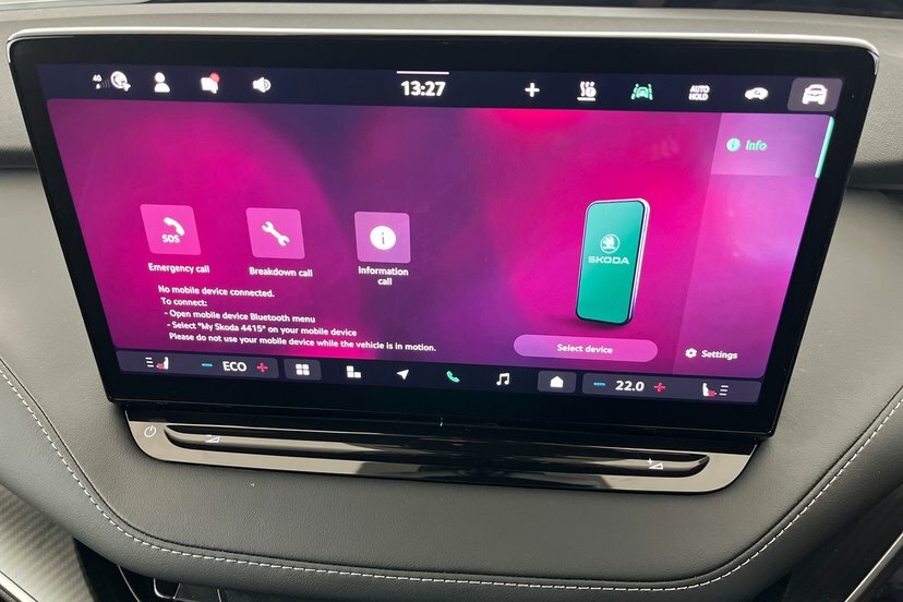 Skoda ENYAQ 210Kw 85X Sportline 82Kwh 4X4 Blue #46