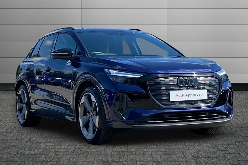 Audi Q4 E Tron 45 Black Edition Suv 82Kwh 286 Blue