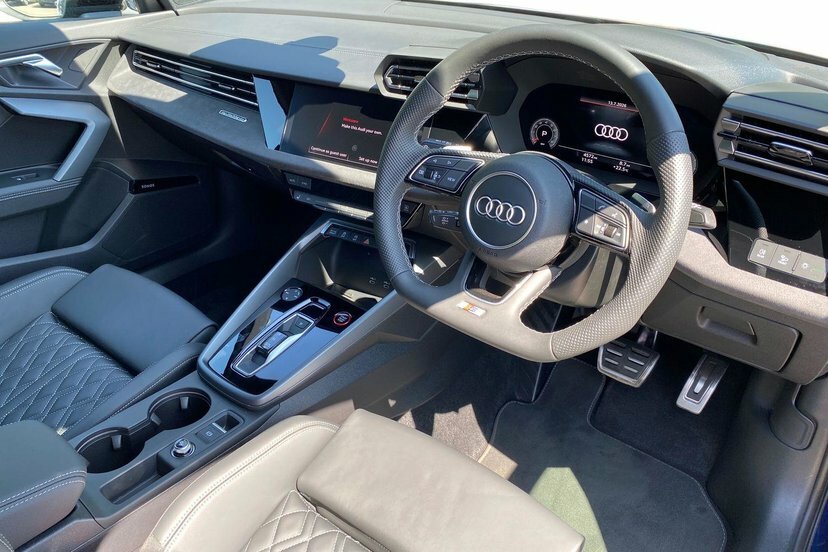 Audi S3 2.0 Tfsi Black Edition Sportback S Tron Blue #6