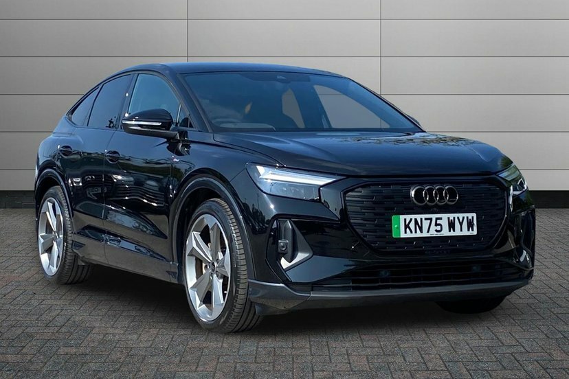 Audi Q4 E Tron 45 Black Edition Sportback Quatt Black