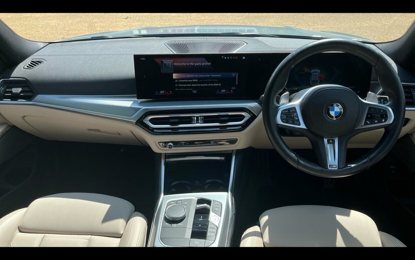 BMW 3 Series M340d Xdrive Touring HT72BXV Grey #4