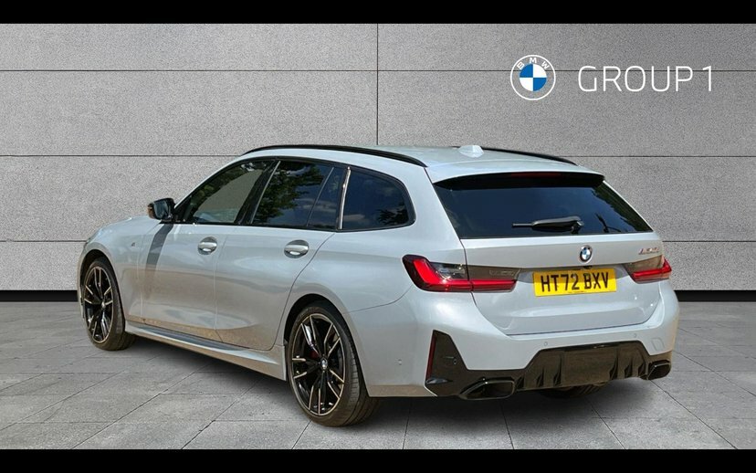 BMW 3 Series M340d Xdrive Touring HT72BXV Grey #2
