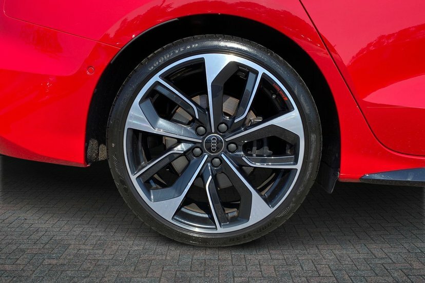 Audi S3 2.0 Tfsi Black Edition Saloon S Tronic DE75RVT Red #5