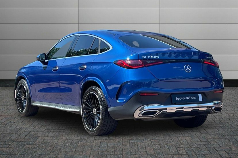 Mercedes-Benz GLC Class Glc300h Amg Line Premium Plus Coupe 4Matic WN73PWZ Blue #2