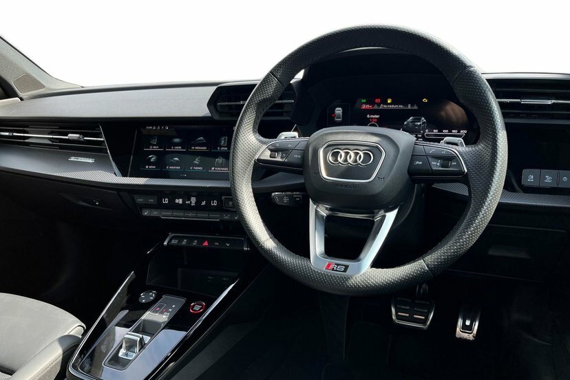 Audi RS3 2.5 Tfsi Vorsprung Saloon S Tronic Quat FX73WDE Black #6