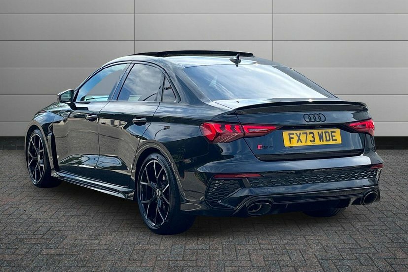 Audi RS3 2.5 Tfsi Vorsprung Saloon S Tronic Quat FX73WDE Black #3