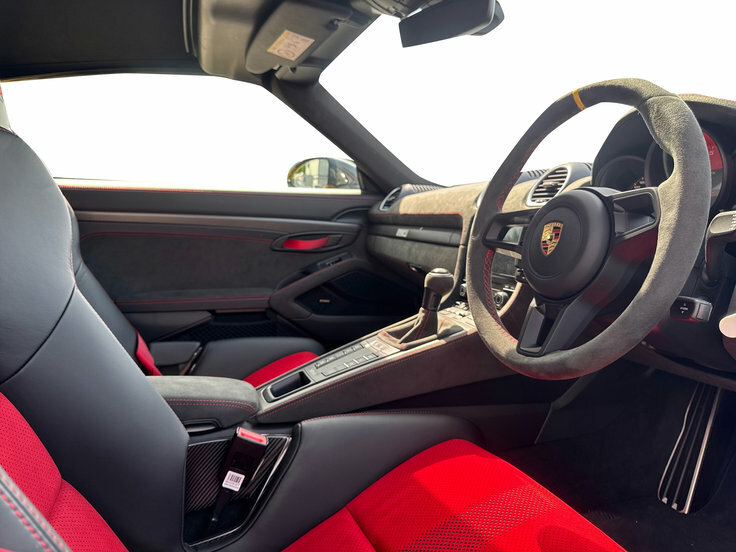 Porsche 718 Spyder Automatic White #7