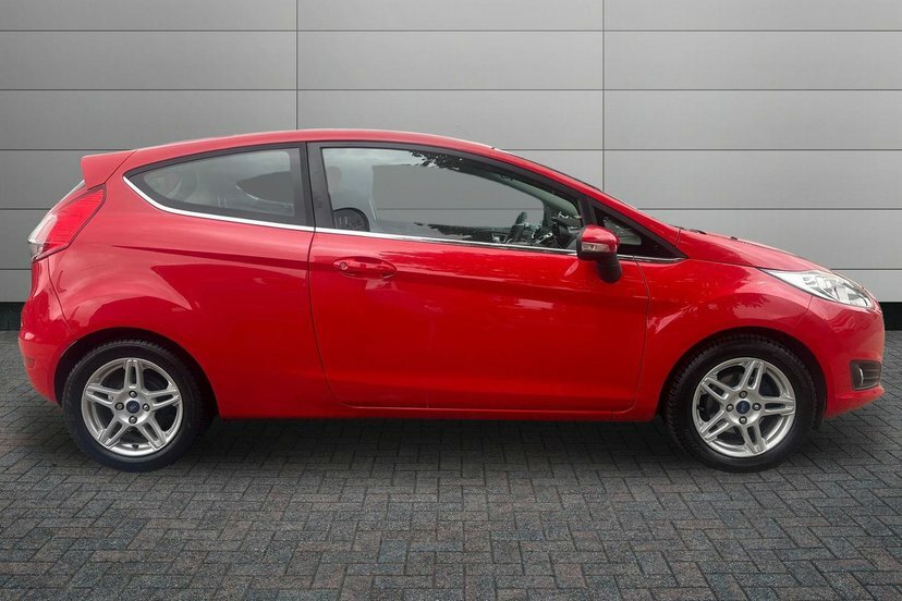 Ford Fiesta 1.0T Ecoboost Zetec Hatchback Eu Red #4
