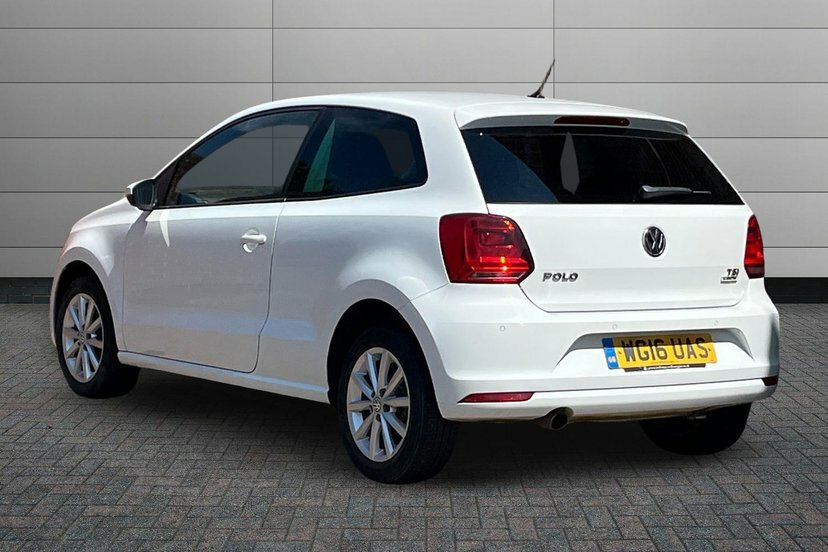 Volkswagen Polo 1.2 Tsi Bluemotion Tech Match Hatchback White #3