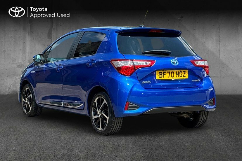 Toyota Yaris 1.5 Vvt-h Excel Hatchback Hybrid E-cvt BF70HGZ Blue #4