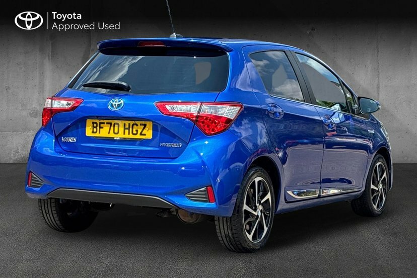 Toyota Yaris 1.5 Vvt-h Excel Hatchback Hybrid E-cvt BF70HGZ Blue #2