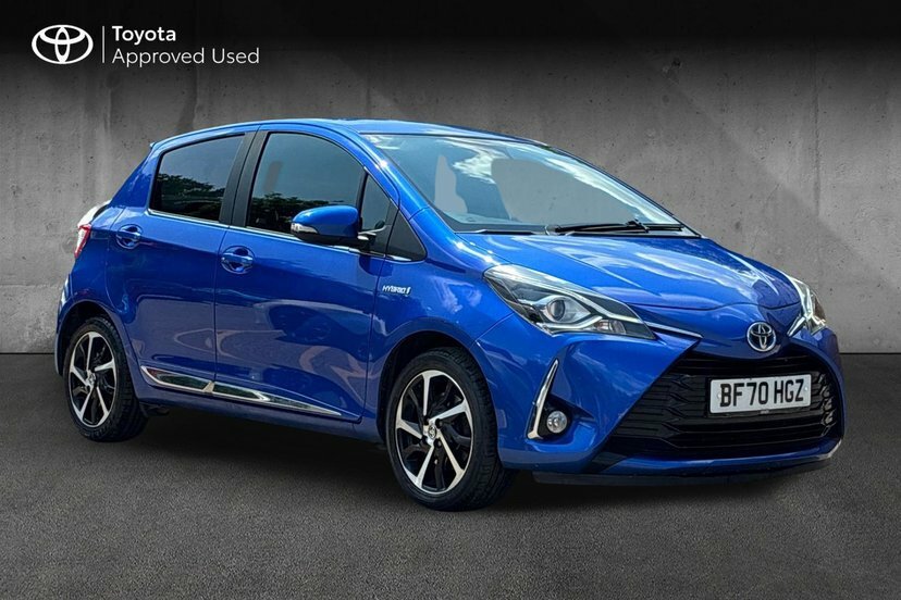 Toyota Yaris 1.5 Vvt-h Excel Hatchback Hybrid E-cvt Blue