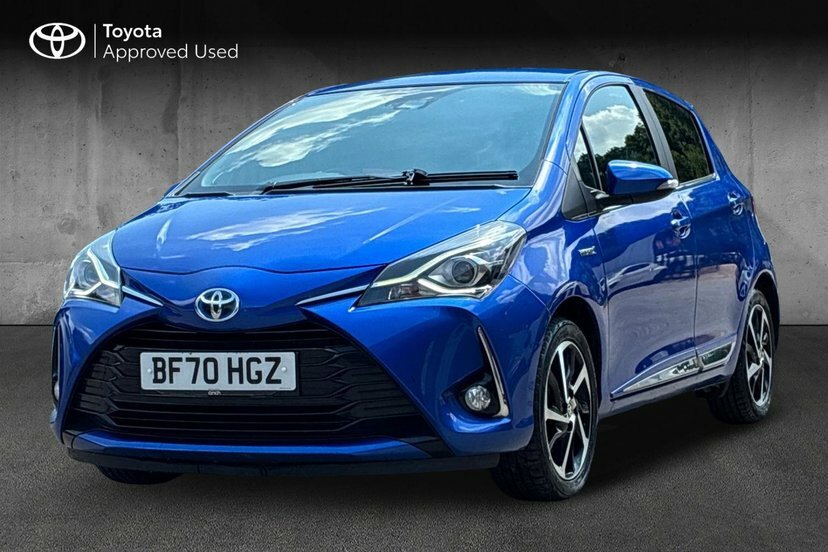 Toyota Yaris 1.5 Vvt-h Excel Hatchback Hybrid E-cvt BF70HGZ Blue #3