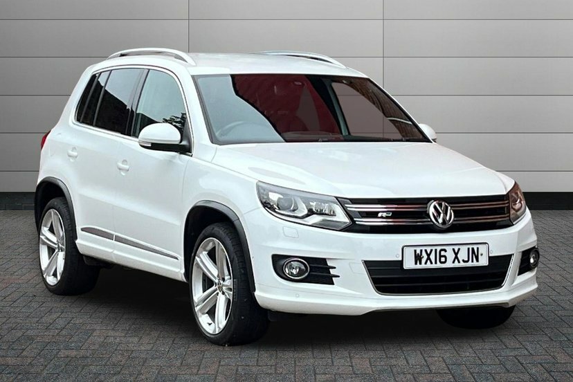 Volkswagen Tiguan 2.0 Tdi Bluemotion Tech R-line Edition Suv Die White