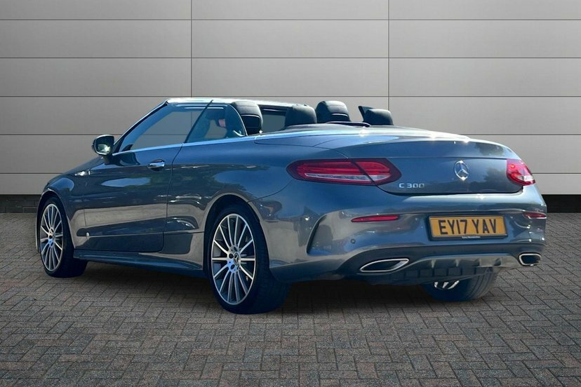 Mercedes-Benz C Class 2.0 C300 Amg Line Cabriolet G-tronic Grey #2