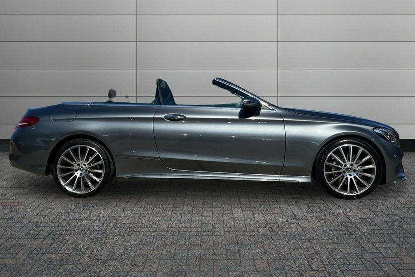 Mercedes-Benz C Class 2.0 C300 Amg Line Cabriolet G-tronic Grey #3