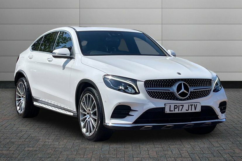 Mercedes-Benz GLC Class Glc220d Amg Line Premium Plus Coupe 4Matic White