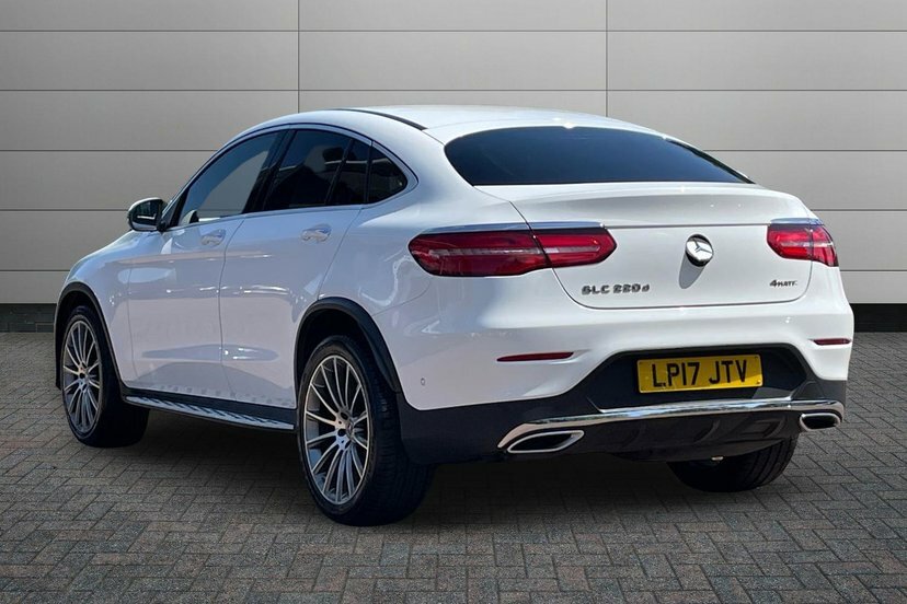 Mercedes-Benz GLC Class Glc220d Amg Line Premium Plus Coupe 4Matic LP17JTV White #2