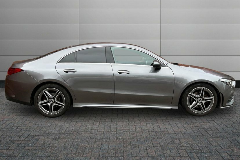 Mercedes-Benz CLA Class 1.3 Cla180 Amg Line Premium Plus 2 Coupe Pet SG20RPU Grey #4