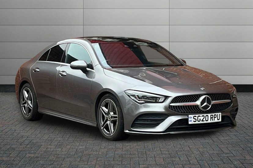 Mercedes-Benz CLA Class 1.3 Cla180 Amg Line Premium Plus 2 Coupe Pet Grey
