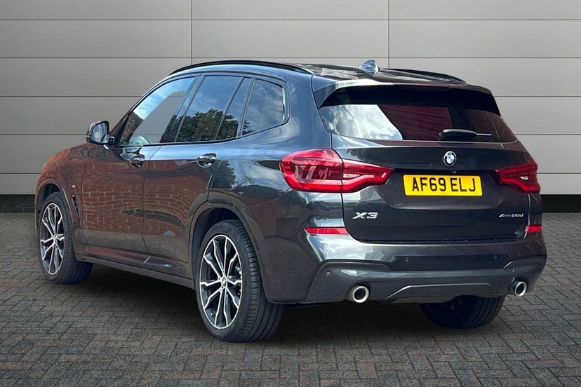 BMW X3 2.0 20D M Sport Suv Xdrive 190 Ps Grey #3