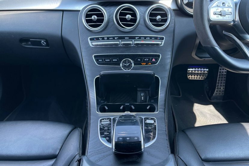 Mercedes-Benz C Class 2.0 C220d Sport Estate G-tronic Euro 6 White #8