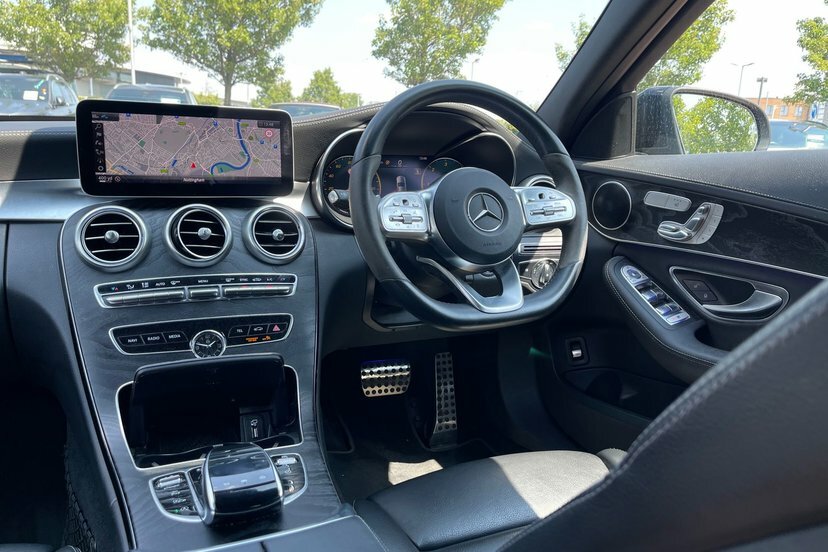 Mercedes-Benz C Class 2.0 C220d Sport Estate G-tronic Euro 6 White #32
