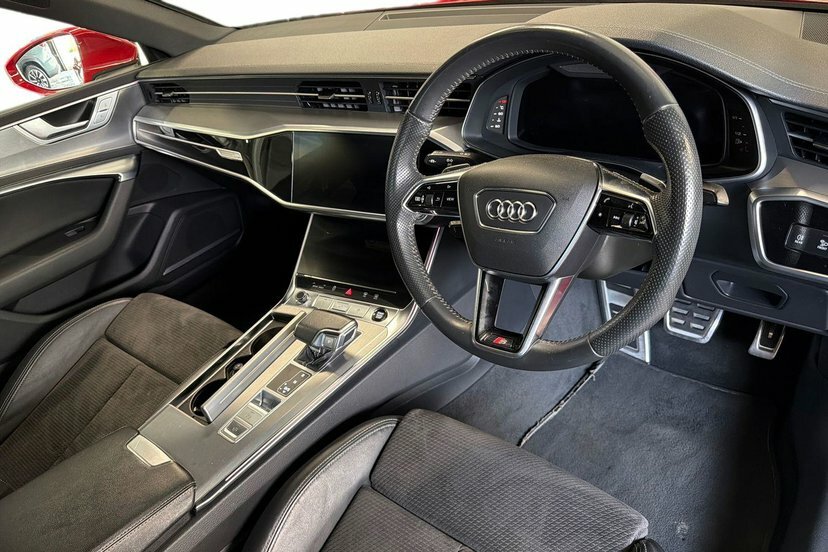 Audi A7 2.0 Tdi 40 S Line Sportback S Tronic 2 Red #6