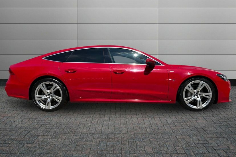 Audi A7 2.0 Tdi 40 S Line Sportback S Tronic 2 Red #4