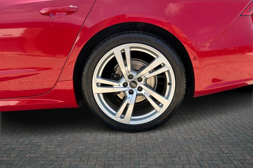 Audi A7 2.0 Tdi 40 S Line Sportback S Tronic 2 Red #5