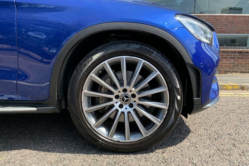 Mercedes-Benz GLC Class 2.0 Glc300d Amg Line Premium Coupe G- BD69AVT Blue #4