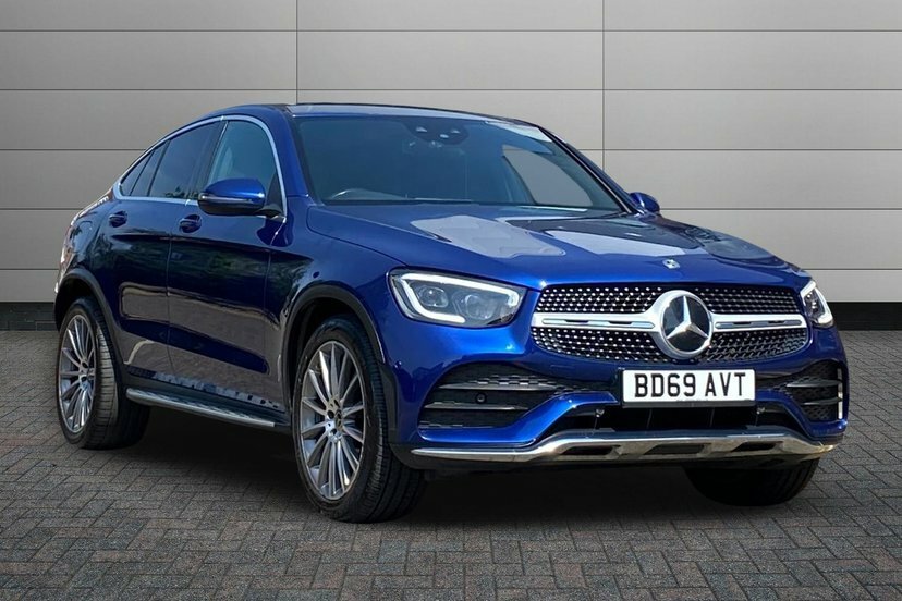Mercedes-Benz GLC Class 2.0 Glc300d Amg Line Premium Coupe G- BD69AVT Blue