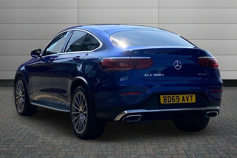 Mercedes-Benz GLC Class 2.0 Glc300d Amg Line Premium Coupe G- BD69AVT Blue #2